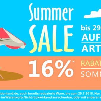 Summer Sale Aktion bei Seidenland