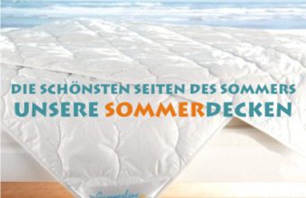 Unsere Sommerbettdecken von f.a.n.