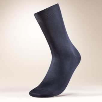 Seidensocken schwarz von Zimmerli