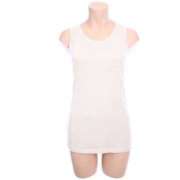 Bourette-Seide Sommertop creme von Alkena
