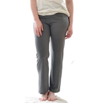 Bouretteseide Yogahose in dunkelgrau von Alkena