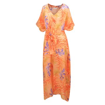 100% Seidenkaftan Leandra in apricot von Eva B. Bitzer