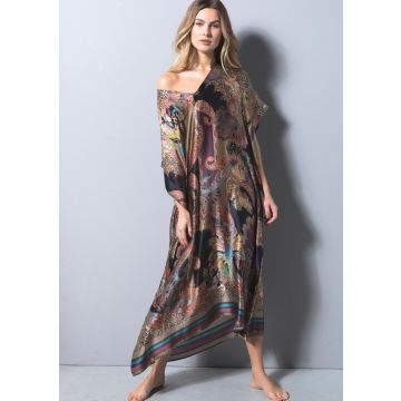 100% Seide Kaftan Milano bunt von Eva B. Bitzer