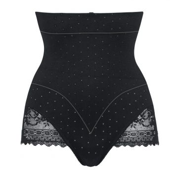 Lace Sensation Highwaist Panty schwarz