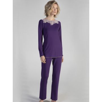 Modal Pyjama VIOLET in lila von Verdiani