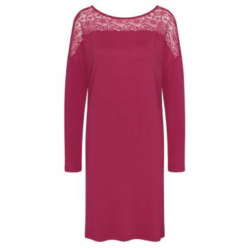 Sleepshirt Lounge Me Amourette Viscose Eco Vero himbeerrot von Triumph