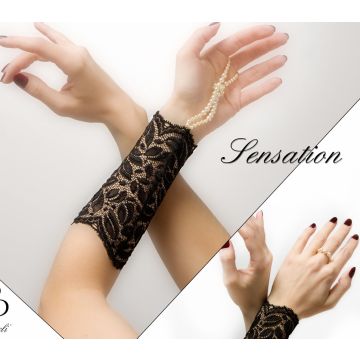 Stimulierendes Perlen-Accessoir Sensation Schwarz von Bracli