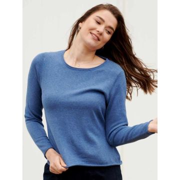 Strickpullover No. 2 indigoblau von Kokon Zwo