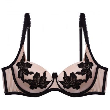 Seide Schalen-BH Park Avenue vintage-pink von Dita von Teese