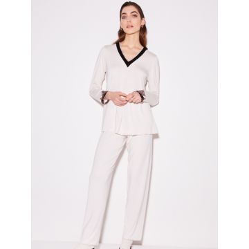 Modal Pyjama Corda in hellbeige von Chiara Fiorini