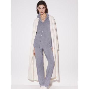 Modal Jersey Pyjama mit Nadelstreifen von Chiara Fiorini - Cardigan ist nicht im Lieferumfang beinhaltet