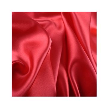 Seide-Viscose Kissenbezug Helios Red Seidenweberei Plauen