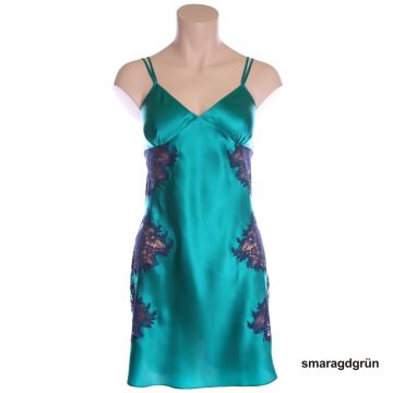 Seide Baby Doll Royal Lace in smaragdgrün