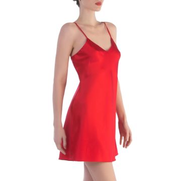 Seide Unterkleid rot von Cotton Club