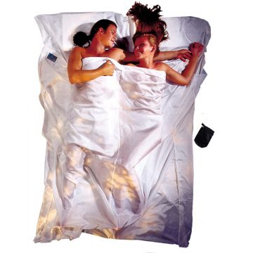 Premium Travel Sheet Double 100% Seide natural von Cocoon®