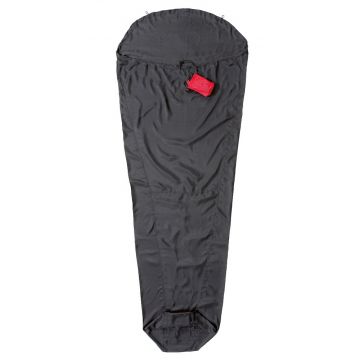 Expedition Liner Innenschlafsack 100% Seide Ripstop schwarz von Cocoon®