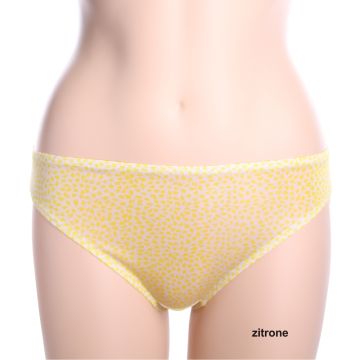 100% Bio Seide Slip zitrone gelb von Alkena