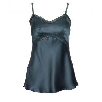 Seidentop PEACOCK von Mimi Holliday storm blue