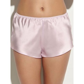 Damen Shorts 100% Seide zart flieder Luna di Seta