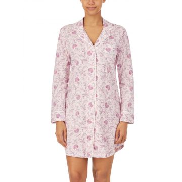 Jersey Sleepshirt CLASSIC FLOWERS flieder von Ralph Lauren Sleepwear