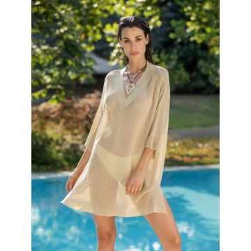  Goldenes Strandkleid Lipari von Ritratti Mare 