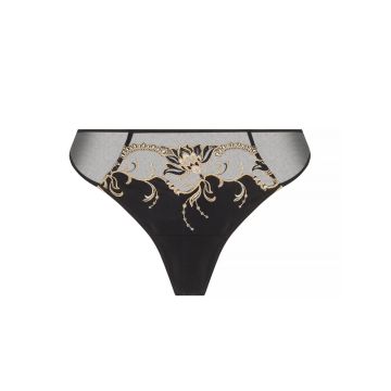 Verführerischer Slip mit Tüll und Stretchseidensatin von Lise Charmel