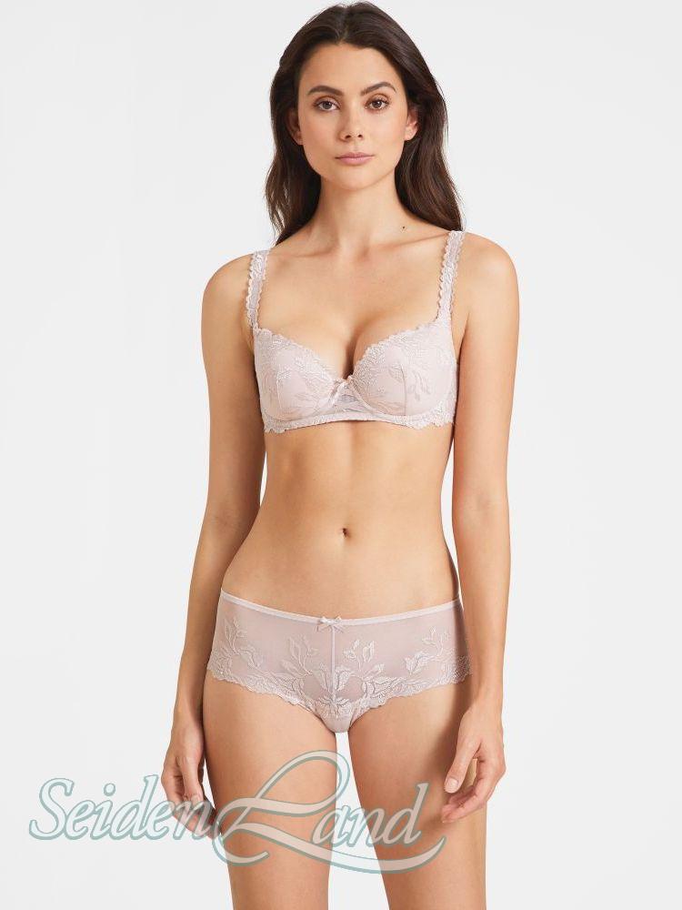Saint Tropez Slip SOFTESSENCE TM Spitze uni von Aubade puder oder noir NEU