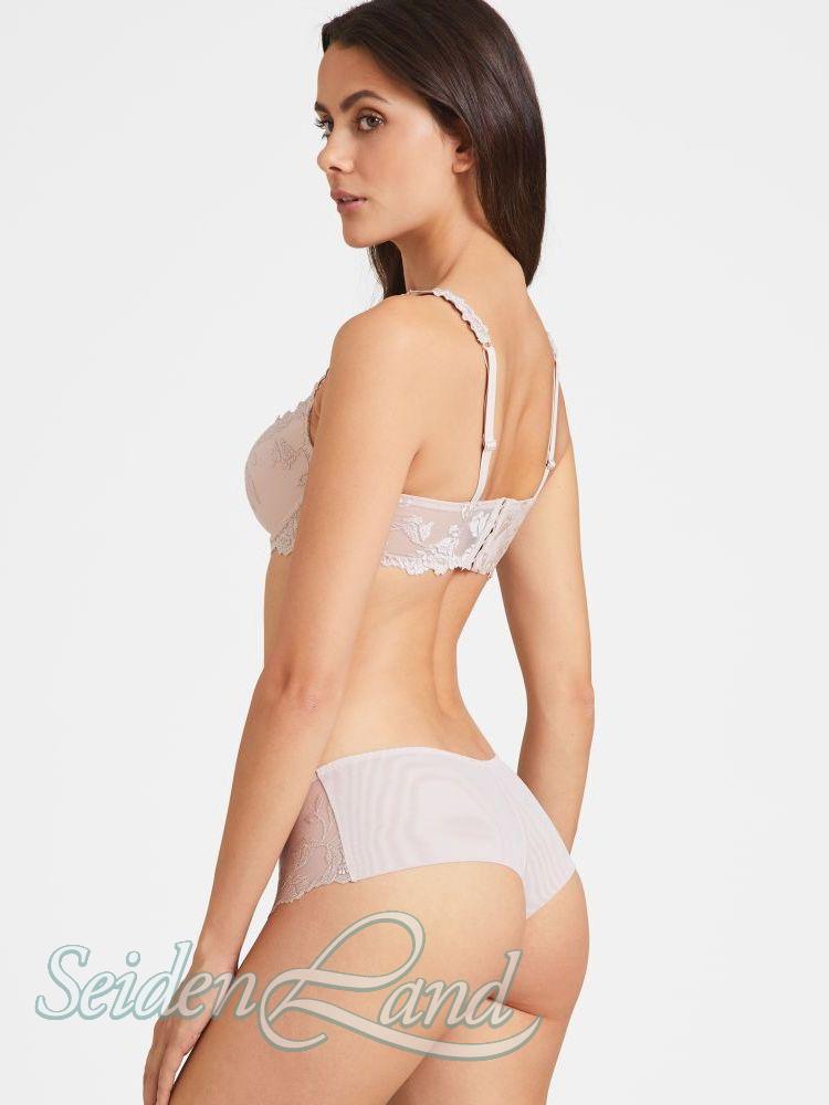 Saint Tropez Slip SOFTESSENCE TM Spitze uni von Aubade puder oder noir NEU